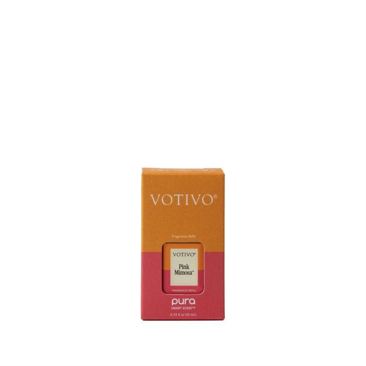 Pink Mimosa Pura + Votivo Fragrance Refill - 8 Pack
