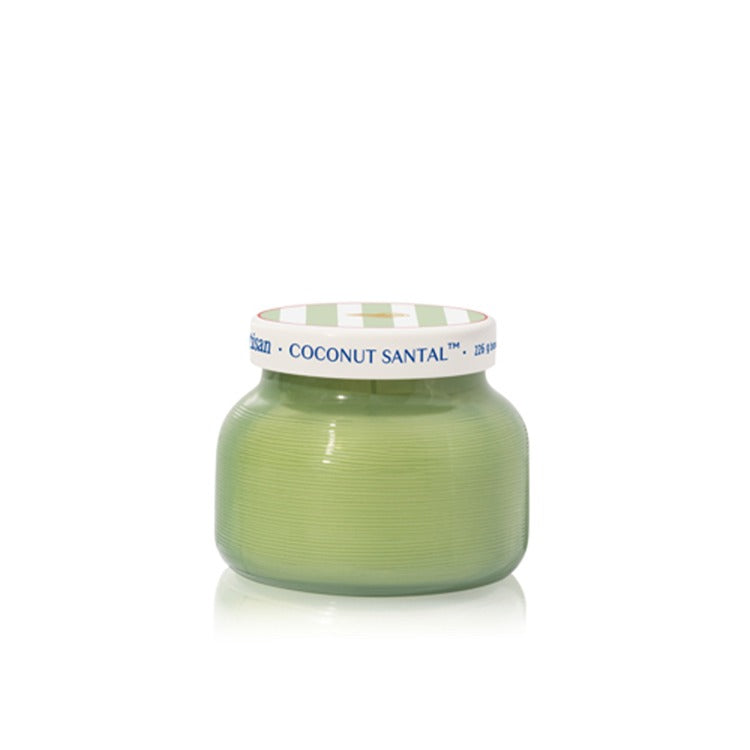 Caffe Capri 8oz Petite Candle, Coconut Santal