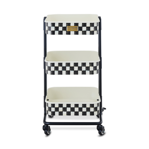 3-tier Compact Kitchen Cart | Courtly Check