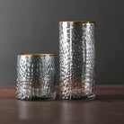 GLASS Croc Double Old Fashioned with Gold Rim S4 (