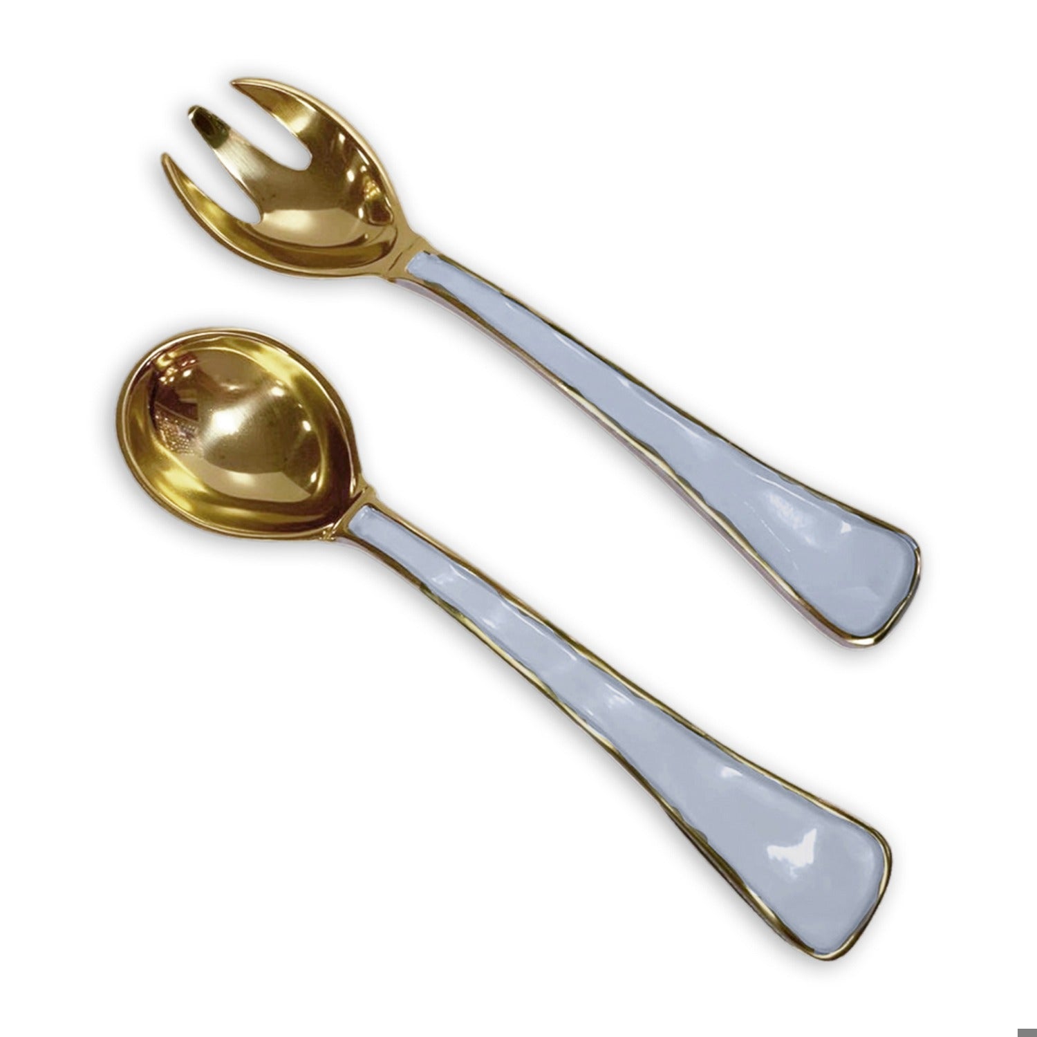 ENCANTO Soho Salad Servers (Periwinkle)