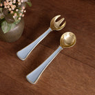 ENCANTO Soho Salad Servers (Periwinkle)
