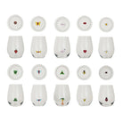 Stemless Wine Glass w/ Figure Inside, 10 Styles