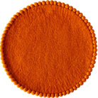 Burnt Orange Pom Pom Felt Placemat