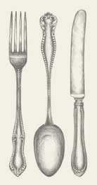 Classic Cutlery Guest Napkin - Pack of 16