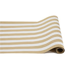 Kraft White Classic Stripe Runner - 20" x 25'
