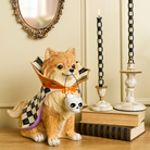 Trick Or Treat Pomeranian Dog Figurine