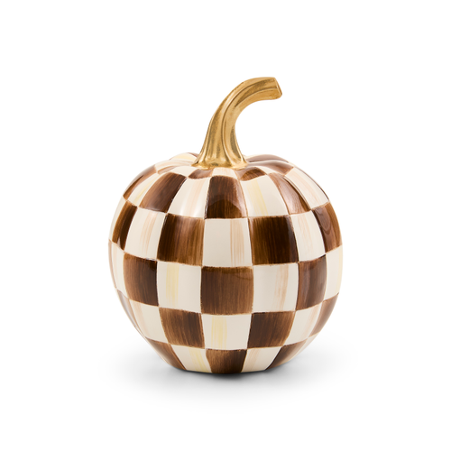 Chocolate Check Mini Pumpkin
