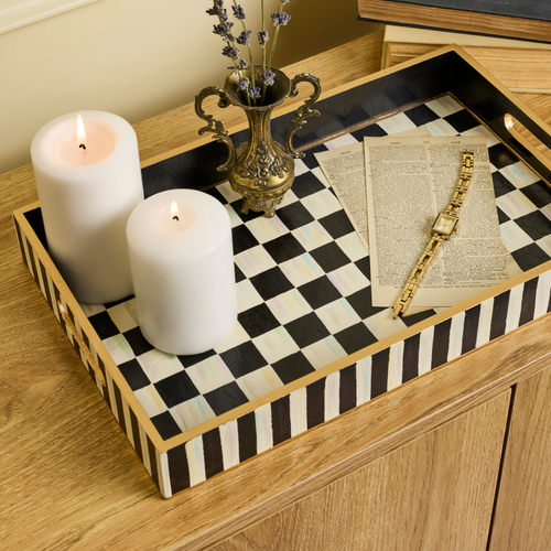 Serving Tray | Courtly Check
