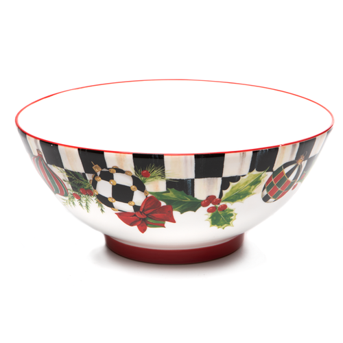 Deck The Halls Serving Bowl