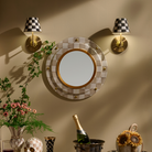 Led Rechargeable Cafe Wall Sconce | Courtly Check
