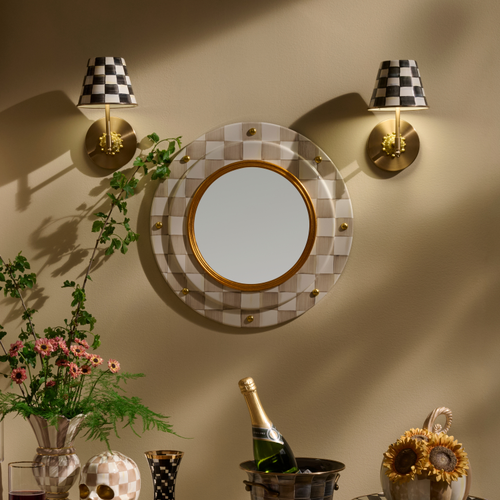 Led Rechargeable Cafe Wall Sconce | Courtly Check