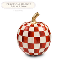 Paprika Check Small Pumpkin