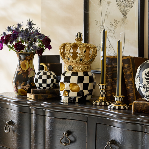 Crowned Skull | Courtly Check