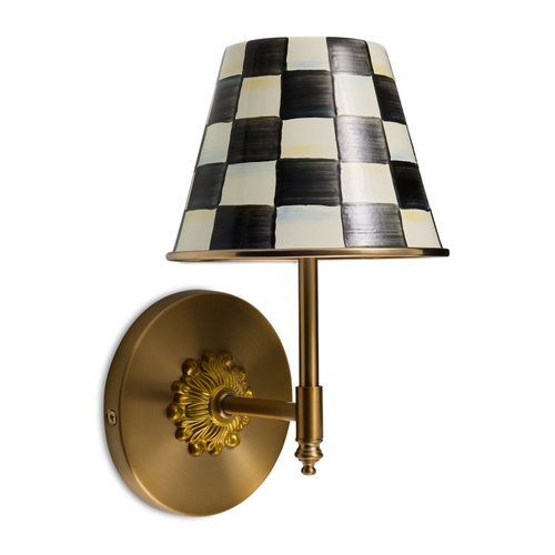 Led Rechargeable Cafe Wall Sconce | Courtly Check