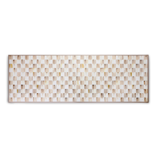 2' X 6' Floor Mat | Mocha Check
