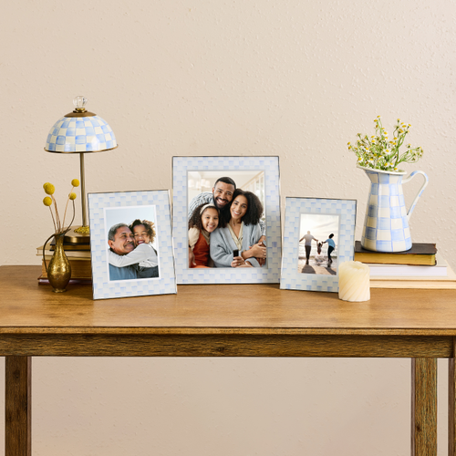 Sky Check 5" X 7" Glass Frame