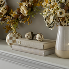 Acorns, Set of 2 | Mocha Check