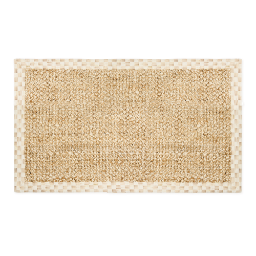 Chunky Jute 3' X 5' Jute Rug | Mocha Check