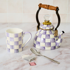 Porcelain Mug | Violet Check