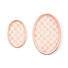 Oval Trinket Dishes, Set of 2 | Rosy Check