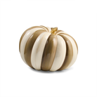Mocha Stripe Extra Large Pumpkin