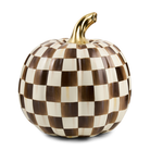 Chocolate Check Medium Pumpkin