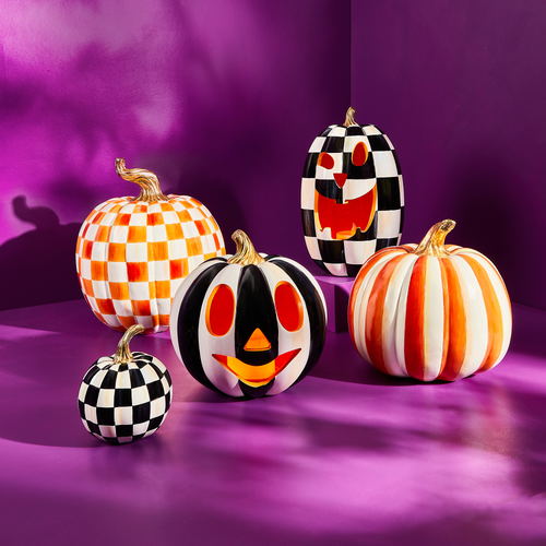 Tall Illuminated Jack O' Lantern | Courtly Check