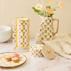 Trinket Box | Mocha Check
