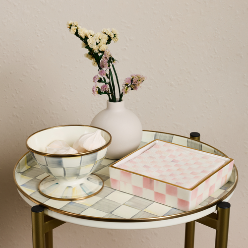 Cocktail Napkin Holder | Rosy Check