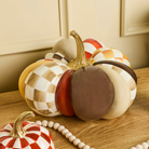 Harvest Glow Patchwork Medium Pumpkin