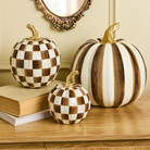 Chocolate Check Mini Pumpkin