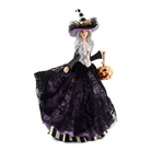 the Pumpkin Belle Witch Illuminated Figurine