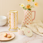 Cappuccino Cup Tower | Rosy Check