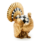 Mini Gold Turkey Figurine | Courtly Check
