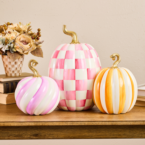 Glam 'o' Ween Pumpkin Trio Centerpiece