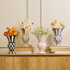 Small Great Vase | Violet Check
