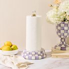Paper Towel Holder | Violet Check