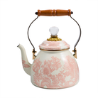 Rosy 2 Quart Tea Kettle | English Garden