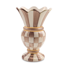 Small Great Vase | Mocha Check
