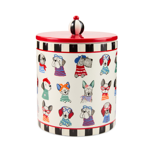 Pet Treat Jar | Courtly Check