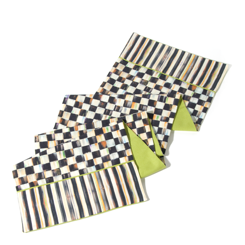 & Stripe Table Runner | Courtly Check