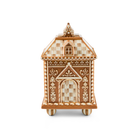 Mocha Check Gingerbread Small Canister