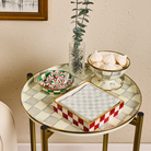 Cocktail Napkin Holder | Cherry Check