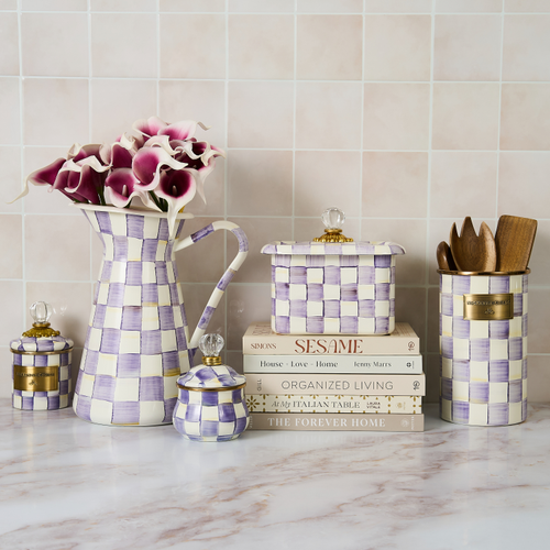 Recipe Box | Violet Check