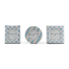 Sky Fabric Frames, Set of 3